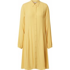 minimum Košilové šaty 'Bindine 212' světle žlutá