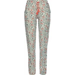 LASCANA Pyžamové kalhoty béžová / mix barev