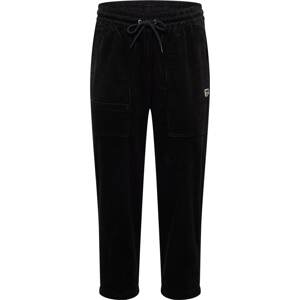 PUMA Sportovní kalhoty 'Downtown' černá / bílá