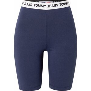 Tommy Jeans Kalhoty námořnická modř / ohnivá červená / černá / bílá