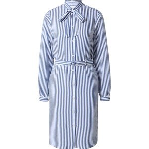SEIDENSTICKER Košilové šaty modrá / bílá