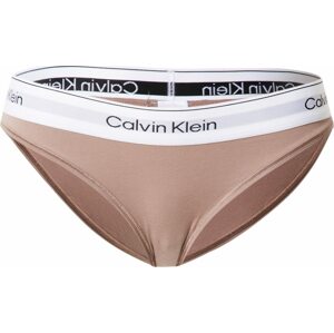 Calvin Klein Underwear Kalhotky nažloutlá / černá / bílá