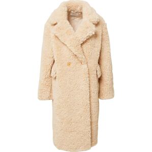 GLAMOROUS Zimní kabát krémová