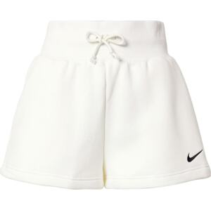 Nike Sportswear Kalhoty černá / přírodní bílá