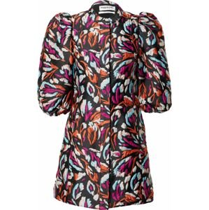 Essentiel Antwerp Košilové šaty mix barev / černá
