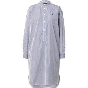 Polo Ralph Lauren Košilové šaty modrá / bílá