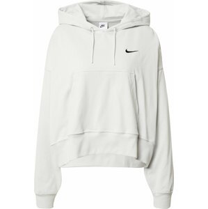 Nike Sportswear Mikina světle šedá / černá