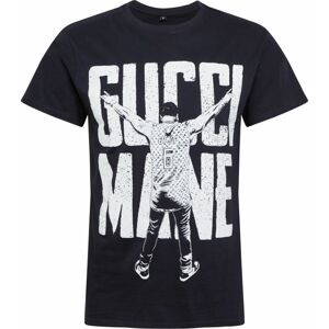 Tričko 'Gucci Mane Victory' mister tee černá / bílá