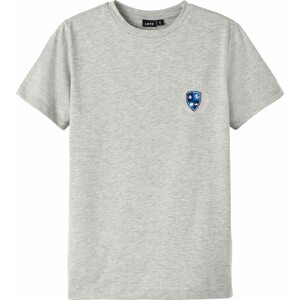 LMTD Tričko modrá / námořnická modř / šedý melír / bílá