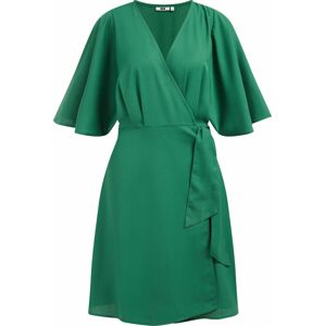 WE Fashion Letní šaty trávově zelená