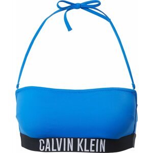 Calvin Klein Swimwear Horní díl plavek modrá / černá / bílá
