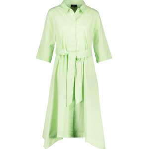 monari Košilové šaty světle zelená