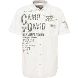 CAMP DAVID Košile bílá