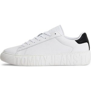 Tommy Jeans Tenisky černá / bílá