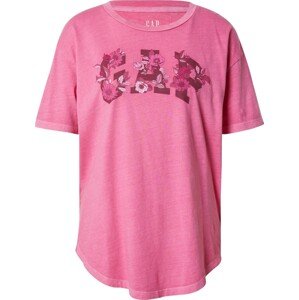 GAP Tričko pink / tmavě růžová