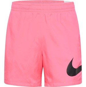 Nike Sportswear Kalhoty pink / černá