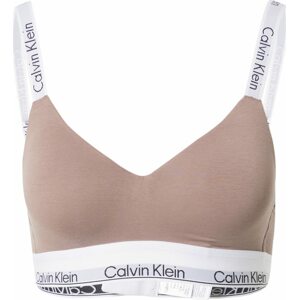 Calvin Klein Underwear Podprsenka nažloutlá / černá / bílá