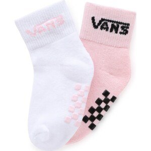 VANS Ponožky růžová / černá / bílá