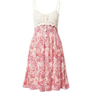 Hailys Letní šaty 'Kana' krémová / broskvová / pink / světle růžová