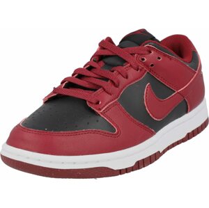 Nike Sportswear Tenisky 'W NIKE DUNK LOW NEXT NATURE' červená / černá
