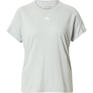 ADIDAS PERFORMANCE Funkční tričko pastelově zelená / bílá