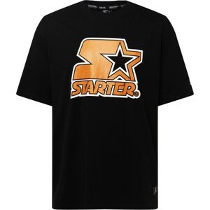 Starter Black Label Tričko jasně oranžová / tmavě oranžová / černá / bílá