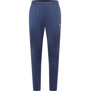 NIKE Sportovní kalhoty marine modrá / bílá