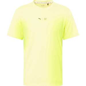 PUMA Funkční tričko svítivě žlutá