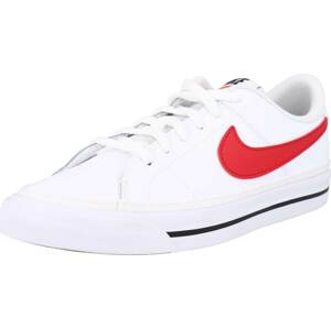 Nike Sportswear Tenisky 'Court Legacy' červená / bílá