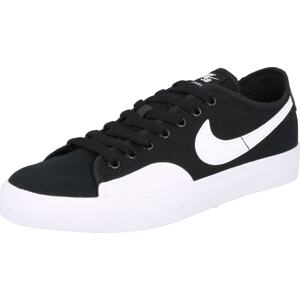 Nike SB Tenisky 'Blazer Court' černá / bílá