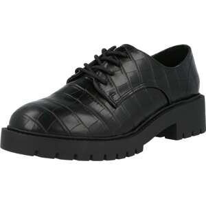 NEW LOOK Šněrovací boty černá