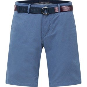 TOMMY HILFIGER Chino kalhoty 'BROOKLYN' marine modrá / kouřově modrá / červená / bílá
