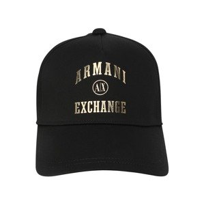 ARMANI EXCHANGE Kšiltovka zlatá / černá