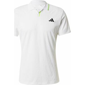 ADIDAS PERFORMANCE Funkční tričko světle zelená / černá / bílá