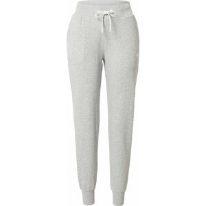 4F Sportovní kalhoty šedý melír / bílá