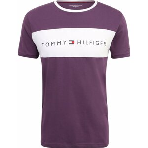 Tommy Hilfiger Underwear Tričko námořnická modř / švestková / červená / bílá