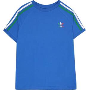 ADIDAS ORIGINALS Tričko modrá / zelená / červená / bílá
