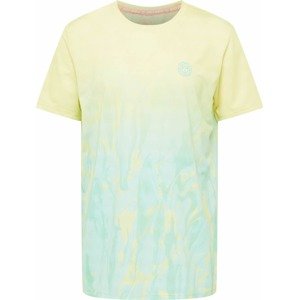 BIDI BADU Funkční tričko 'Tafari' světle žlutá / nefritová