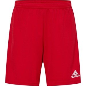ADIDAS SPORTSWEAR Sportovní kalhoty 'Entrada22' ohnivá červená / bílá