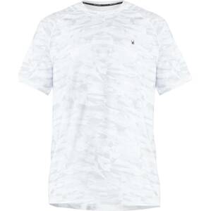 Spyder Funkční tričko světle šedá / bílá