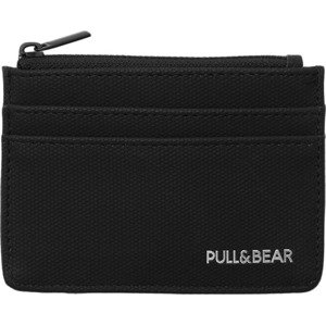 Pull&Bear Peněženka černá / bílá