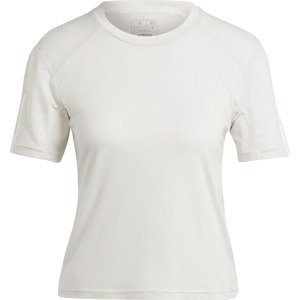 ADIDAS PERFORMANCE Funkční tričko světle šedá / bílá