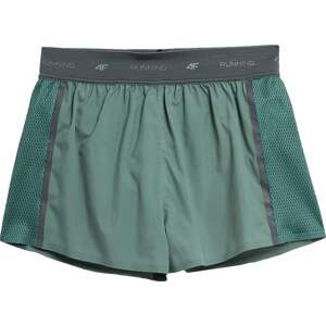 4F Funkční kalhoty tmavě zelená