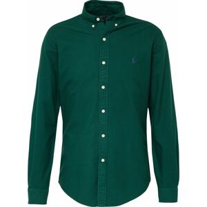 Polo Ralph Lauren Košile modrá / tmavě zelená