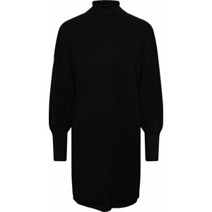 Y.A.S Úpletové šaty 'FONNY' černá