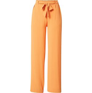 Hailys Kalhoty se sklady v pase 'Delila' jasně oranžová