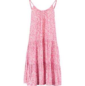 Hailys Letní šaty 'Lua' pink / růžová / bílá