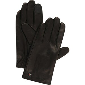 TOMMY HILFIGER Prstové rukavice černá