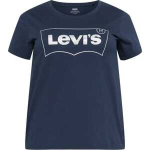 Levi's® Plus Tričko noční modrá / stříbrná