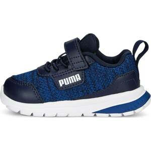 PUMA Sportovní boty námořnická modř / tmavě modrá / bílá